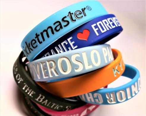 Debossed Silicone Wristband