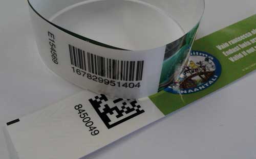 Armbänder mit Barcode