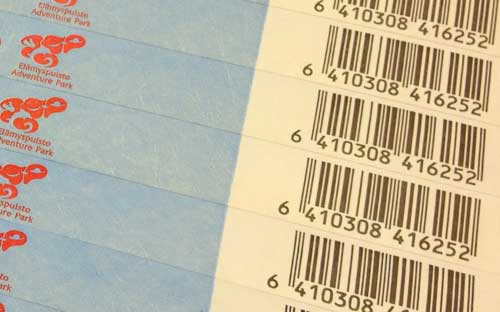 Barcoded Tyvek® Wristband