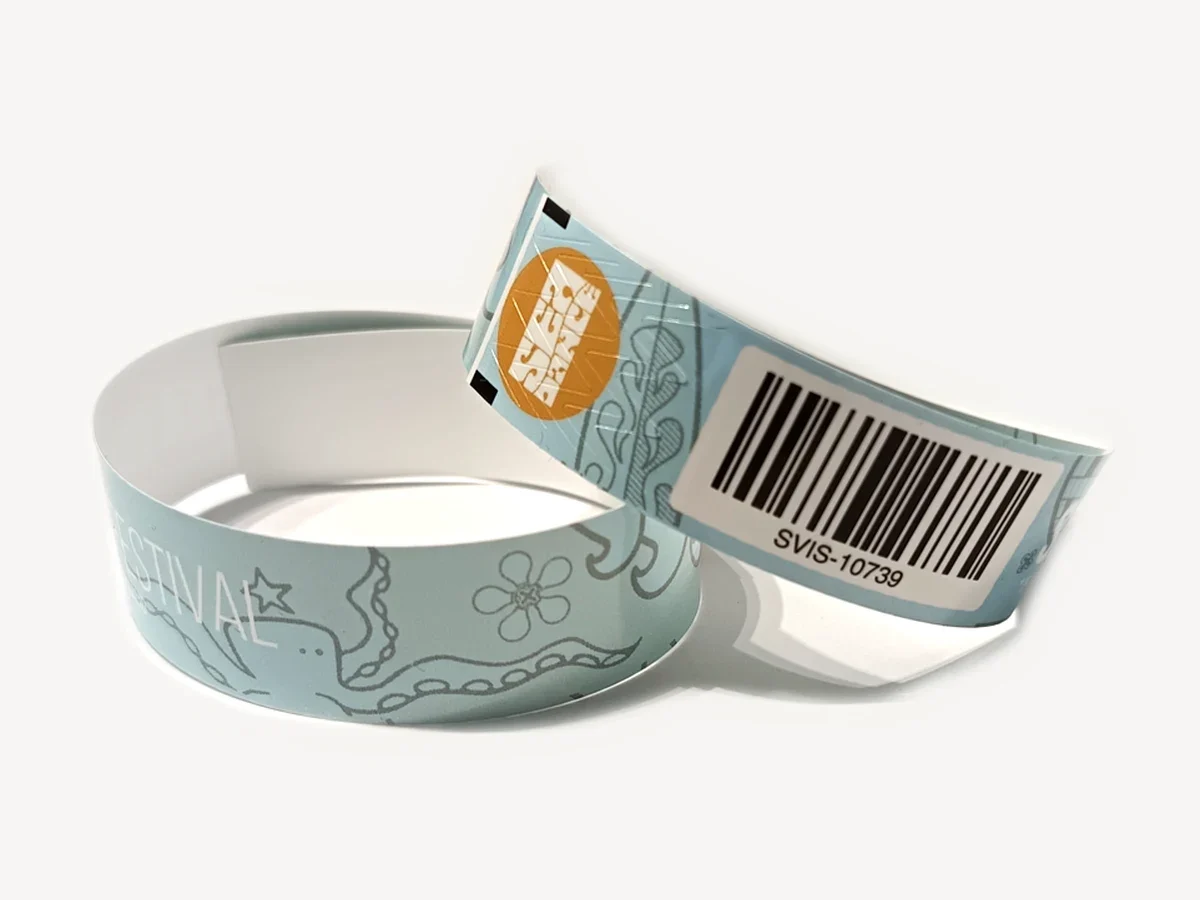 Barcoded Premium Wristband