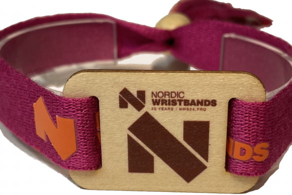 Eco-Armbänder mit RFID-Tag aus Holz