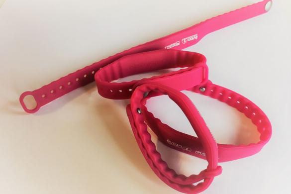 Justerbart smart silikonarmbånd